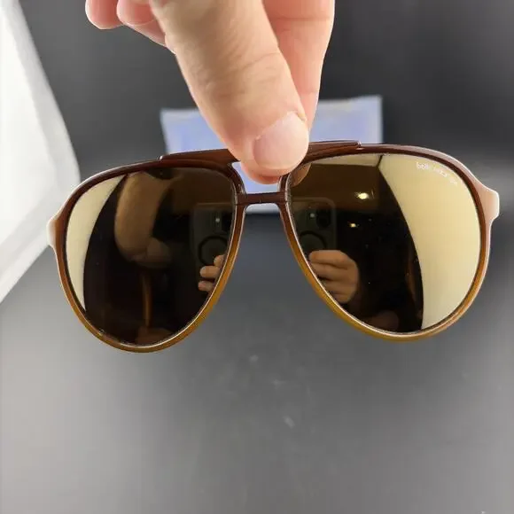 Bolle IREX 100‎ Brown Sunglasses Temple Tips Made In France - Picture 13 of 13